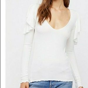 Free People long sleeve shirt